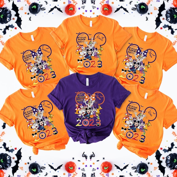 Custom Disney Halloween Shirt, Halloween Matching Shirt, Halloween Shirt, Disney Trip Shirts, Disney Halloween Party, Halloween Family Shirt
