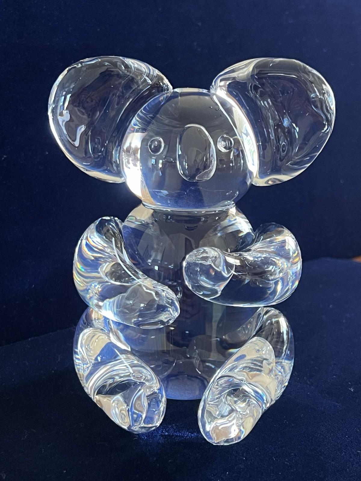 Steuben Glass Bear - Etsy