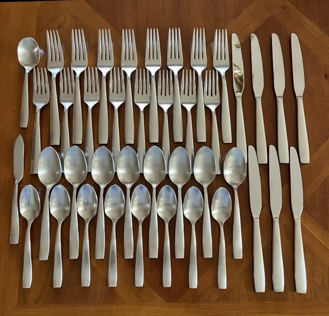 Midcentury Modern Stainless Flatware - Etsy