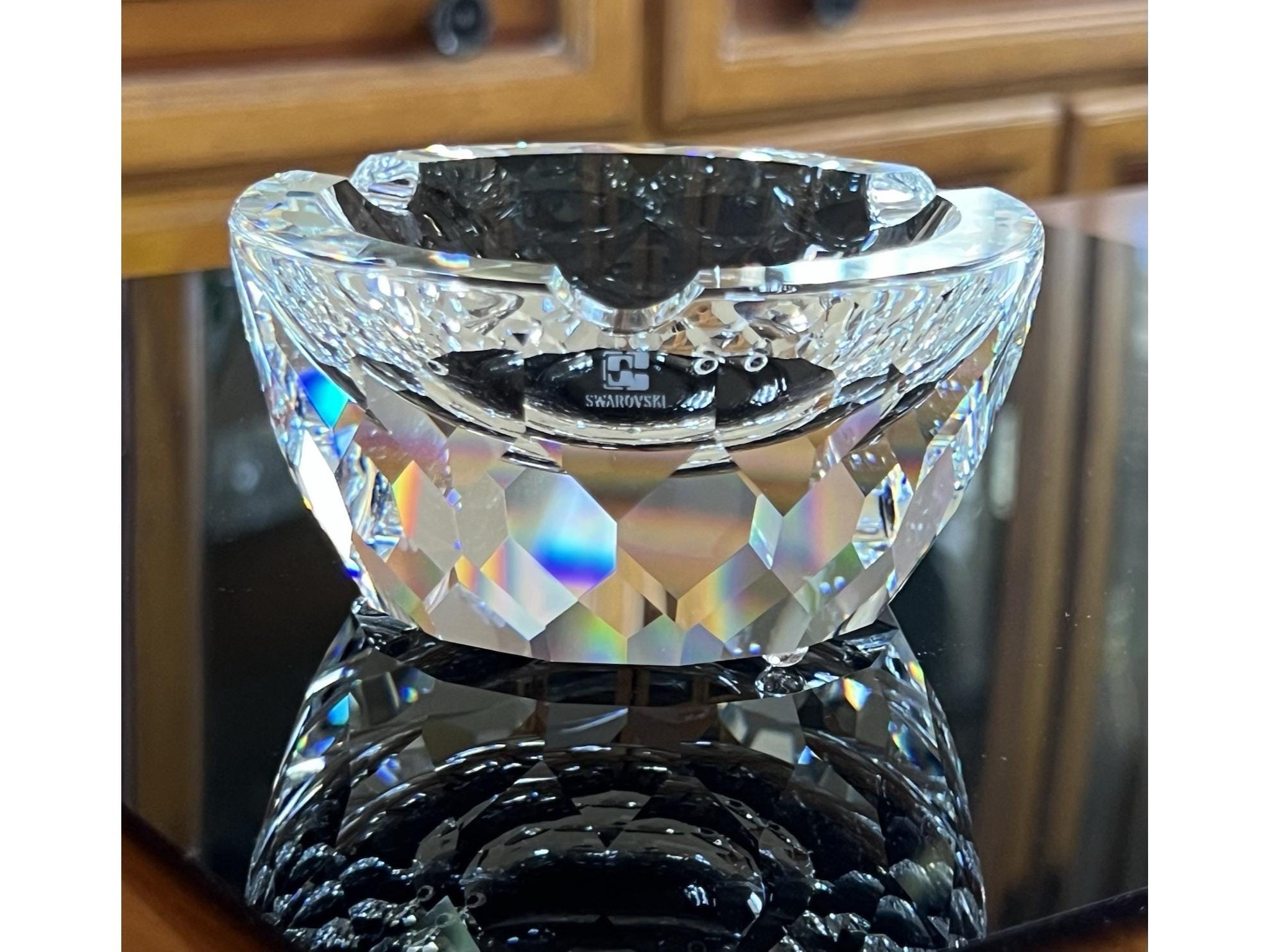 Swarovski クリスタル灰皿置物 Swarovski Ashtray - Etsy