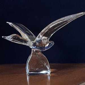 Daum France クリスタルガラス　バード　鳥　椋鳥？ Daum France クリスタルガラス バード 鳥 椋鳥？ Daum France