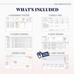 Assignment Tracker, Student Academic Planner, University Class Schedule ...
