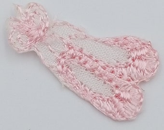 Toppa Ricamata Ballerina - Applicazione A Ferro O Cucita Per Giubbotti