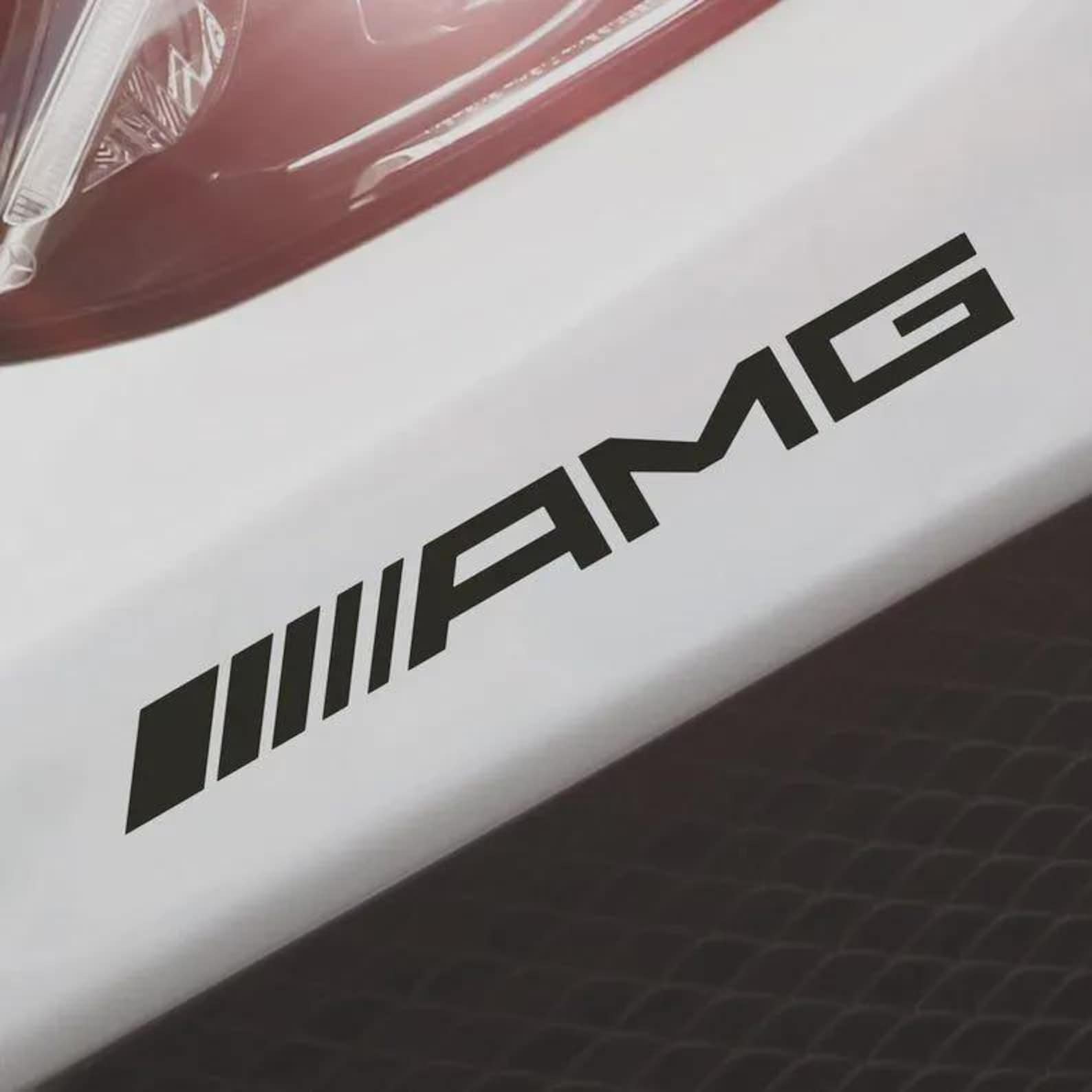 AMG Style Car Bumper Decal – Weatherproof Vinyl Sticker - Etsy