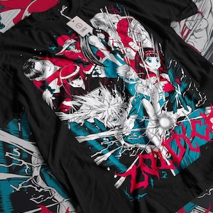 T-shirt unisexe spécial vintage Anime, chemise manga anime, chemise anime, chemise des amateurs d&#39;anime, t-shirt graphique anime, chemise manga, anime japonais
