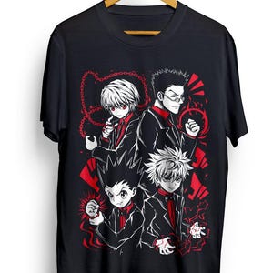 T-shirt unisexe spécial vintage Anime, chemise manga anime, chemise anime, chemise des amateurs d&#39;anime, t-shirt graphique anime, chemise manga, anime japonais