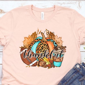 Leopard Kürbis Erntedank Shirt: Herbst Herbst T-Shirt