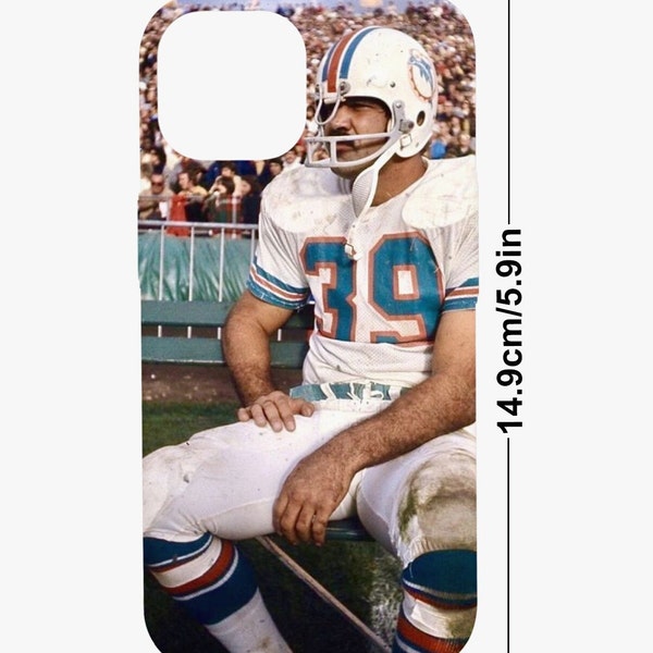 Larry Csonka Iconic Miami Dolphins iPhone Cases, NFL, Trending, iPhone 15 Pro, iPhone 14, iPhone 13, iPhone 12, iPhone 11, iPhone XS