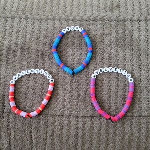 The Vees matching bracelet set
