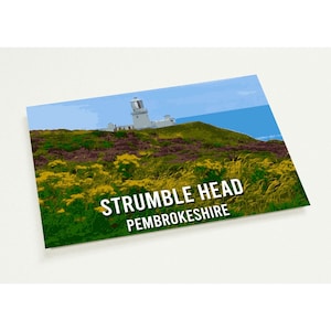 Pembrokeshire, Pays de Galles, cartes postales de style paysage découpé (paquet de 10)