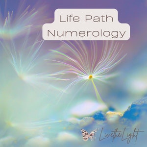 Life Path Numerology Reading: Personalized Ascension Insights (PDF Report)