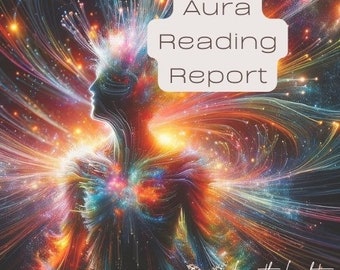 Aura Reading & Energy Report - Color Vibration and Aura Signature PDF, Same-Day Digital Download