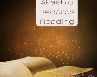 Akashic Records Reading – Past Life, Soul Path & Spiritual Guidance (Personalized Digital Reading)