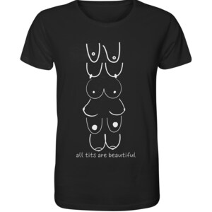 Feminism T-Shirt, Sustainable T-Shirt, Women's Power T-Shirt, Feminist T-Shirt, Gift for Girlfriend, Emancipation T-Shirt, Organic Cotton T-Shirt, Vegan Black