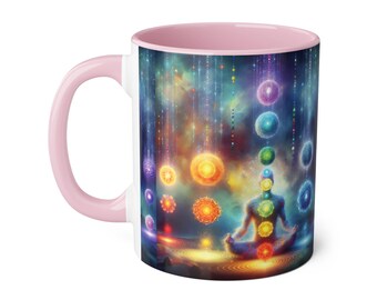 Chakra Magic Mug: Energy Healing Coffee Cup - Spiritual Gift