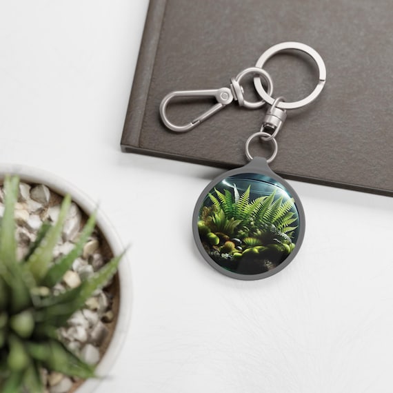 Keyring Tag Fern Terrarium Australia