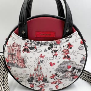 Minnie & Mickey Circle Handbag