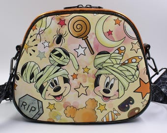 Mickey & Minnie Halloween Crossbody Bag