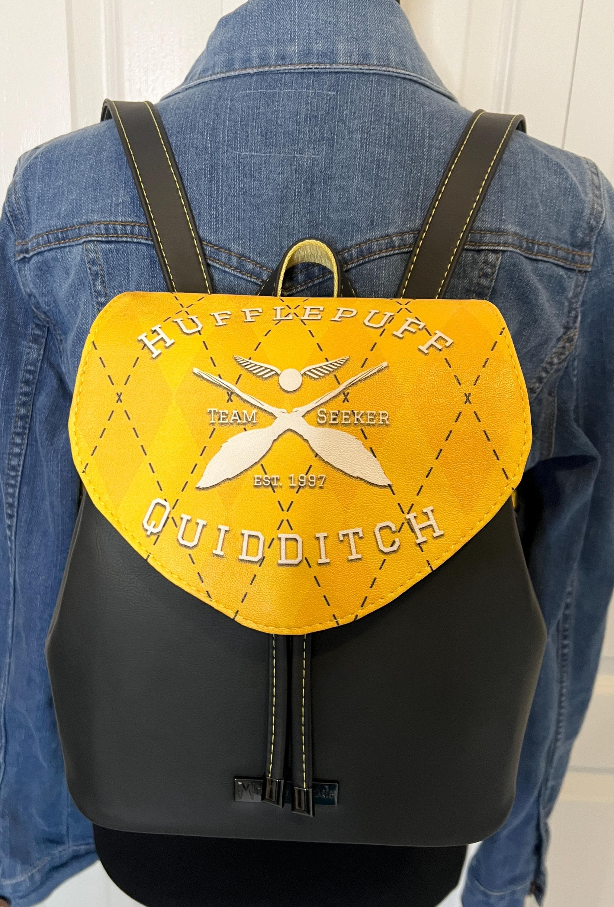 Badger House Quidditch Backpack Etsy