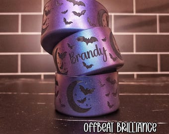 Spellcast Tumbler Boot, Bat Tumbler Sleeve, Halloween Moon Custom Designed Tumbler Cover, Bat Stanley Cup Tumbler Boot, Spellbound Stanley