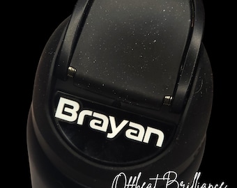 Spersonalizowana tabliczka znamionowa Owala, nakładka na pokrywkę FreeSip Owala, niestandardowa etykieta na kubek Owala, tabliczka znamionowa Owala, nakładka na kubek FreeSip, nazwa niestandardowa