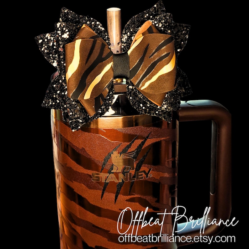 Stanley Quencher Gold Tiger, Tyla, Animal Print, Leopard, Tyger