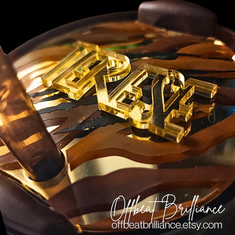 Stanley Quencher Gold Tiger, Tyla, Animal Print, Leopard, Tyger