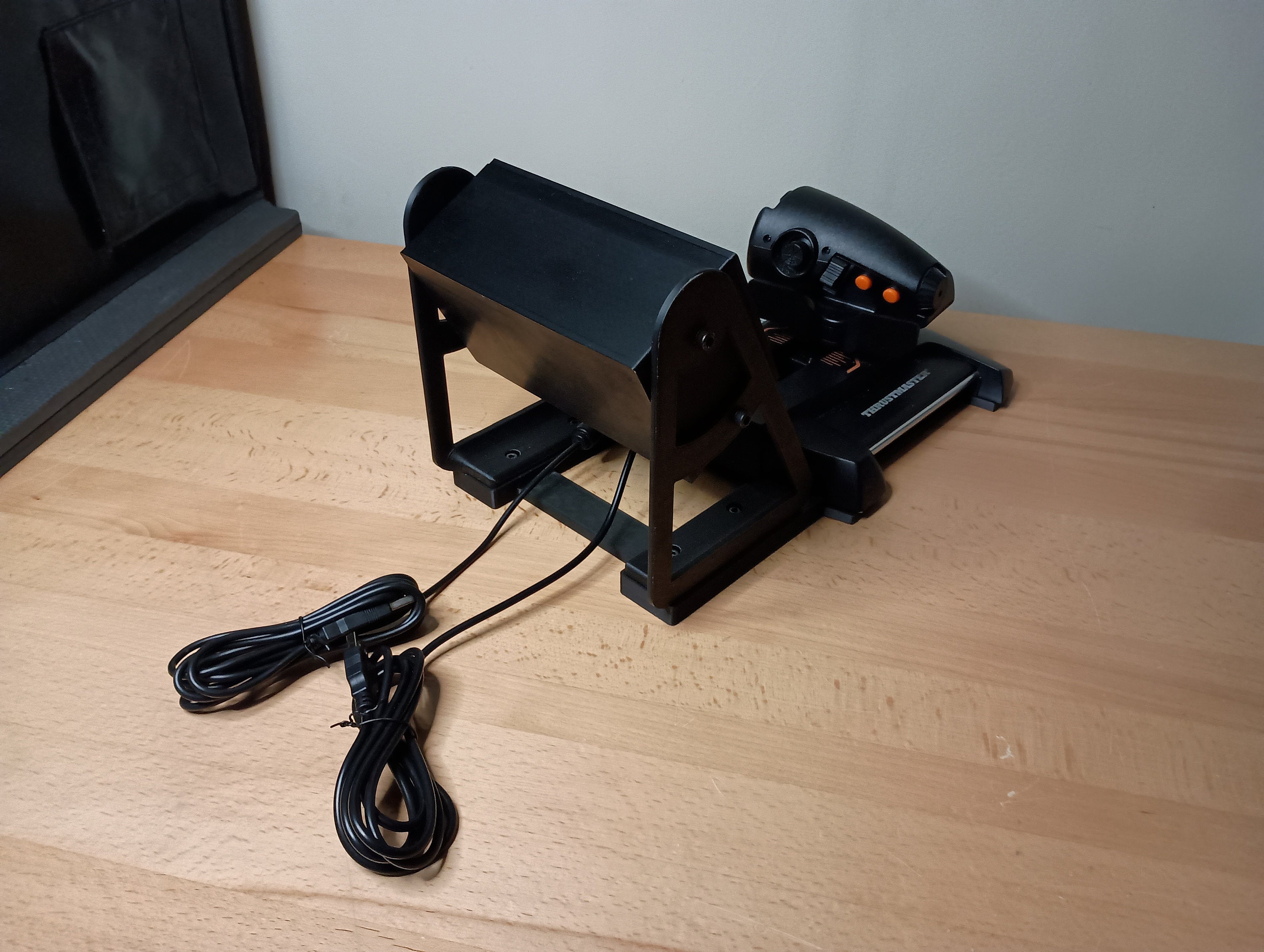 Flight Simulator Control Panel, Thrustmaster T16000m Button Box, Hotas