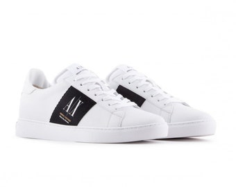 ARMANI EXCHANGE SNEAKERS white