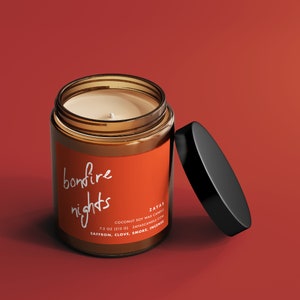Bonfire Nights Soy Candle
