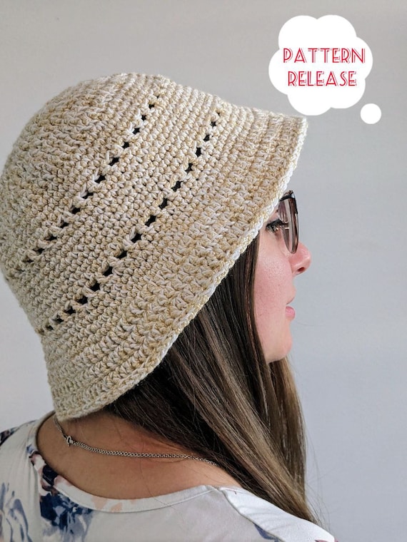 Crochet Summer Bucket Hat Pattern: Easy Women's Pattern (PDF Download)