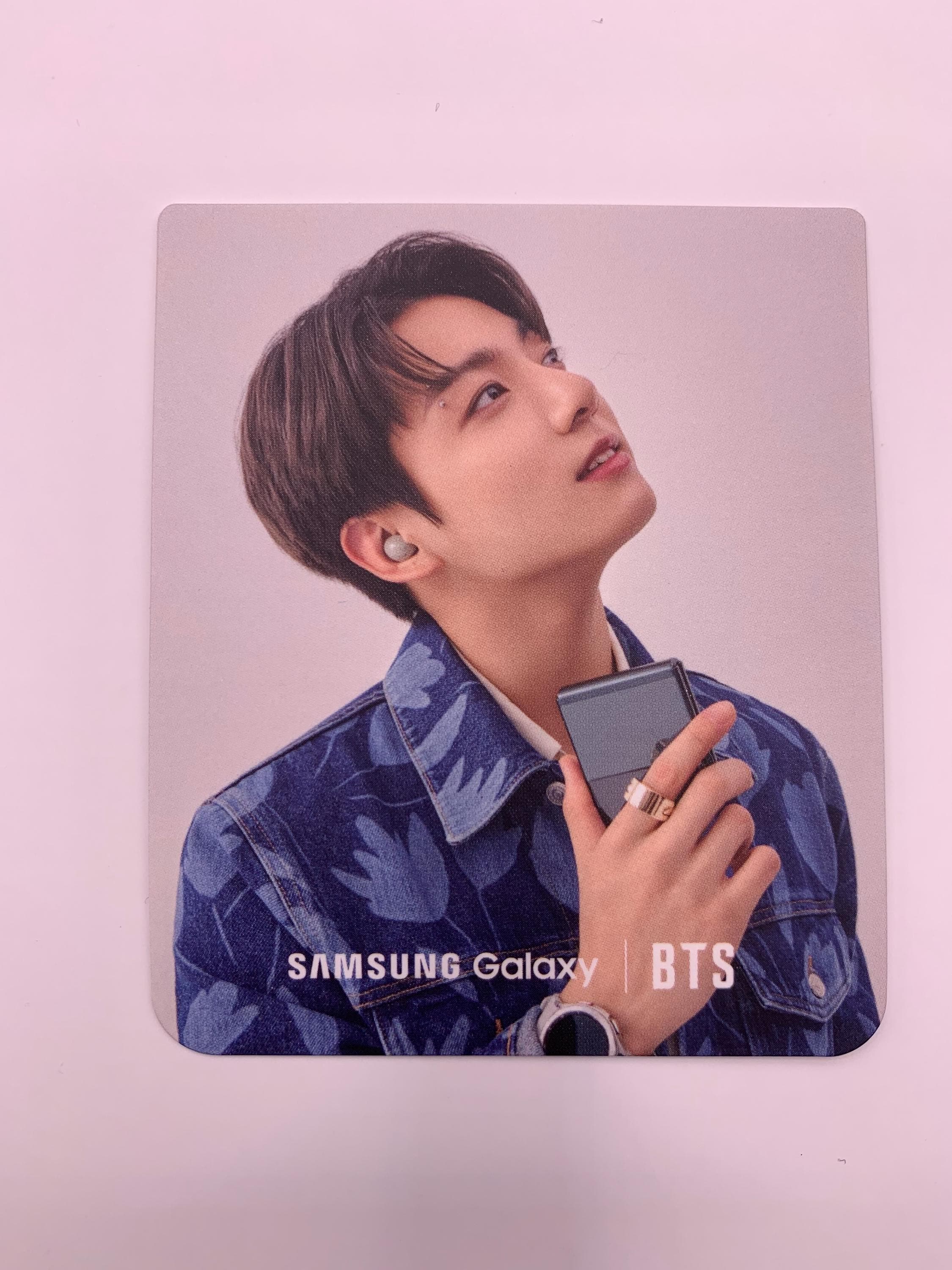 Galaxy×BTS フォトカード BTS x Galaxy Official Special Post card Samsung Z Flip4