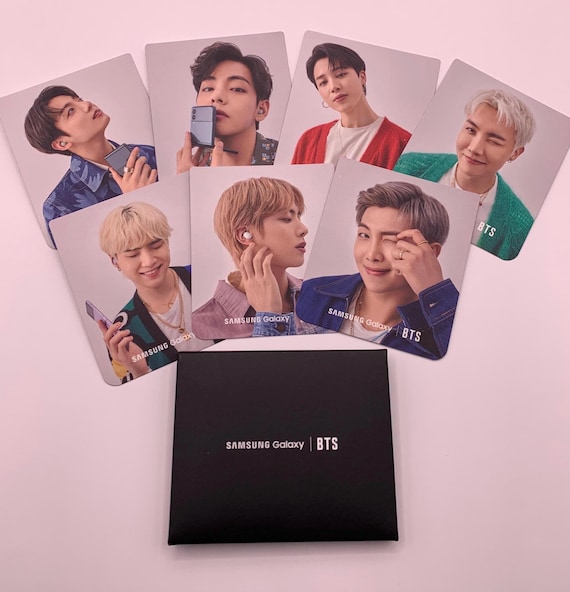 Buy Official BTS Photocards: Samsung Merchandise - Complete Set or