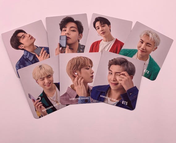 Buy Official BTS Photocards: Samsung Merchandise - Complete Set or