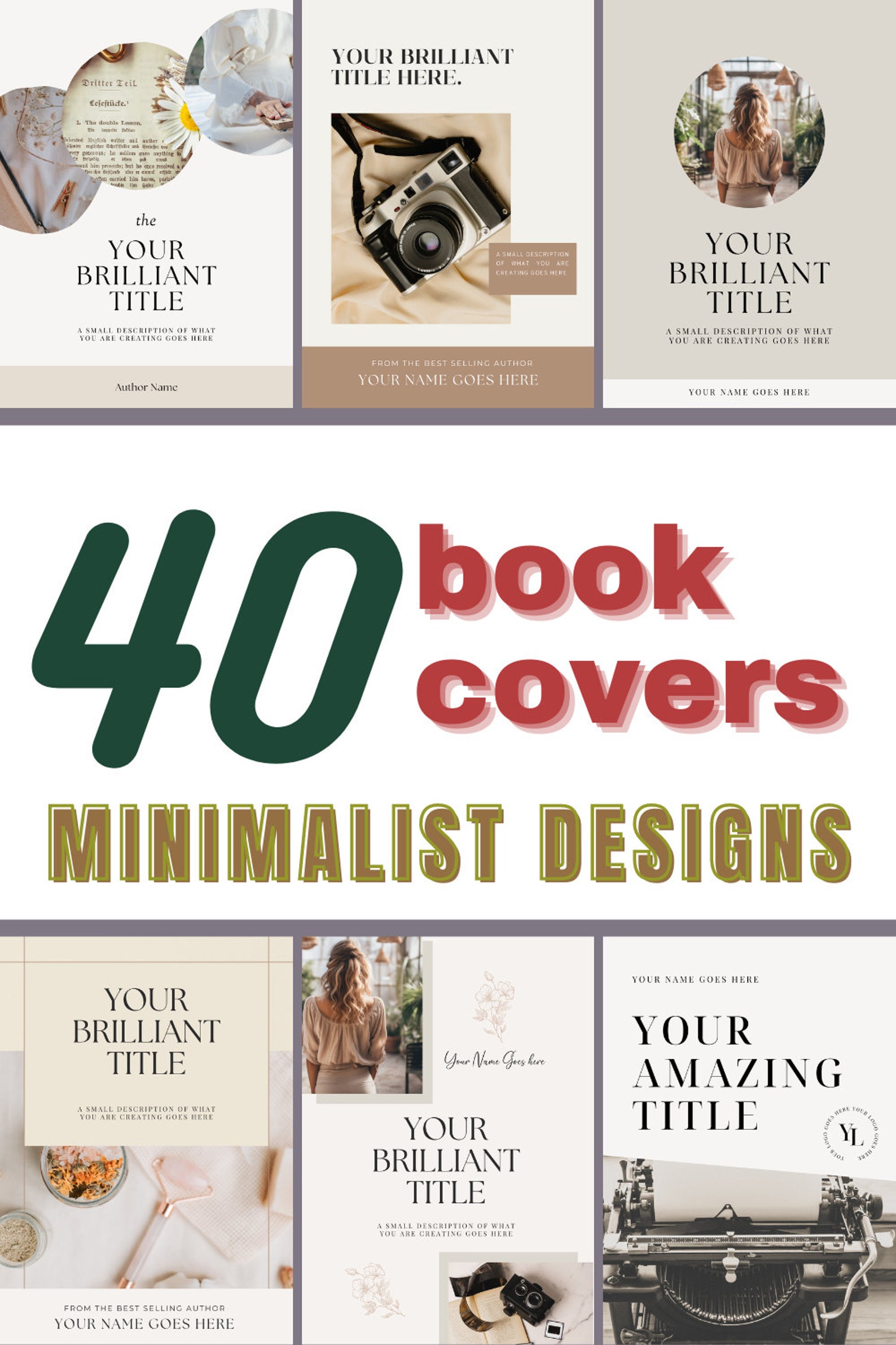 Ebook Cover Template Canva E-book Cover Design for Digital Course ...