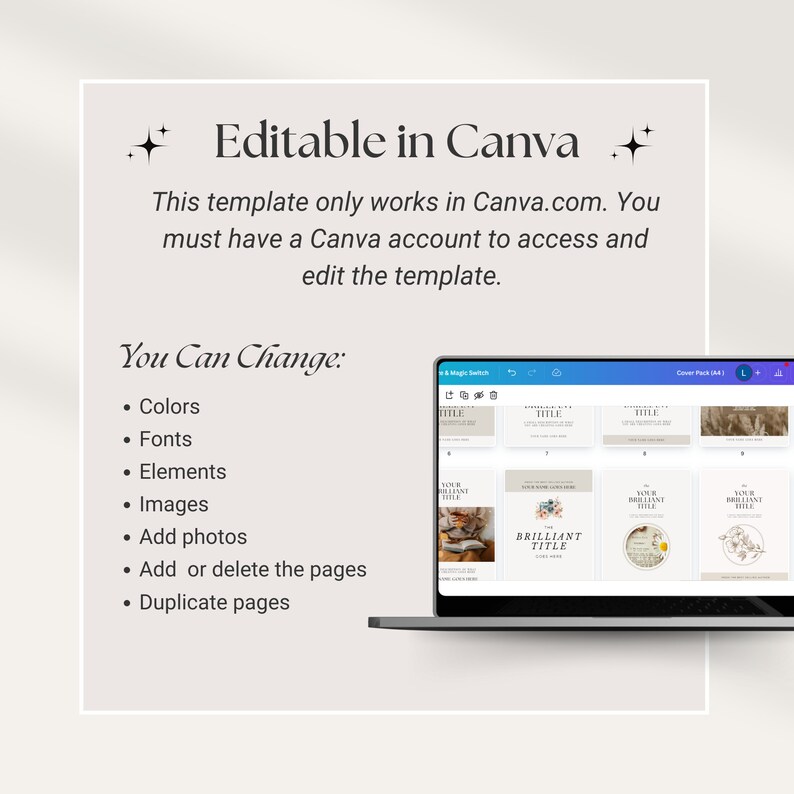 Ebook Cover Template Canva E book Cover Design For Digital Course 