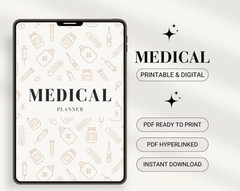 Pacchetto Family Medical Planner: monitoraggio delle cartelle cliniche (PDF stampabile)