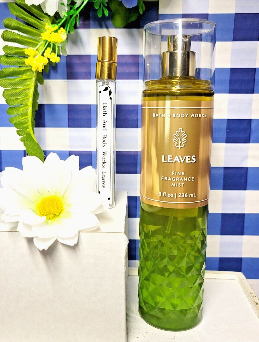 Bath and Body Works leaves Fine Fragrance Body Mist MINI DECANT 10 Ml