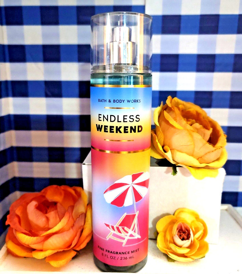 Bath and Body Works endless Weekend Fine Fragrance Body Mist 8 Fl Oz - Etsy
