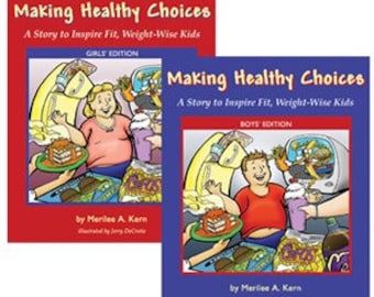 Making Healthy Choices Children's Coloring & Activity Sheets (e-Book Section) to Inspire Fit, Weight-Wise Kids (Girls’ Edition)