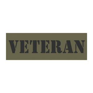Patriotic VETERAN Car Magnet -  10&quot; x 3&quot; in size, perfect to support our vets
