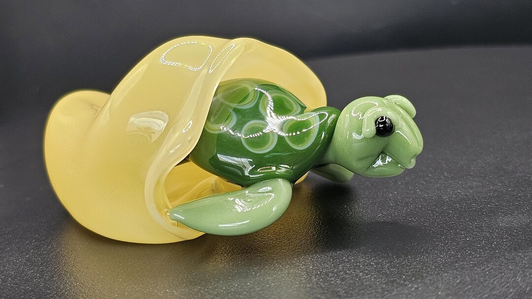 Turtle Coming Out of His Shell Sculpture - Etsy