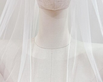 Veil Pencil Edge, Pencil Edge Veil, Barely There Pencil Edge Veil