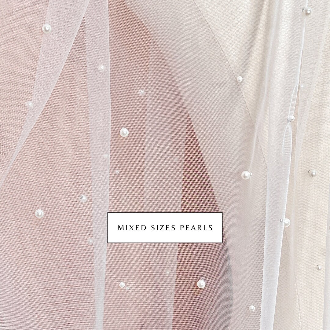 Pearl Fingertip Veil main image 0