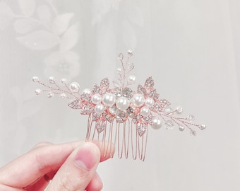 Small Wedding Comb, Small Wedding Hair Comb for Bride