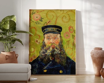 ゴッホ「郵便配達人」ジョセフ・ルーラン 1888年 ヴィンテージ展覧会