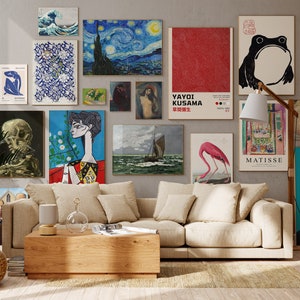 500 conjunto de arte de pared imprimible vintage, impresiones vintage, mega paquete, arte de pared vintage, póster vintage, conjunto vintage, descarga digital