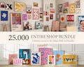 ENTIRE SHOP SALE, Mega Bundle, Printable Wall Art, Gallery Wall Set, Bundle Wall Art, Maximalist Prints, Kitchen Wall Decor, Trendy Posters