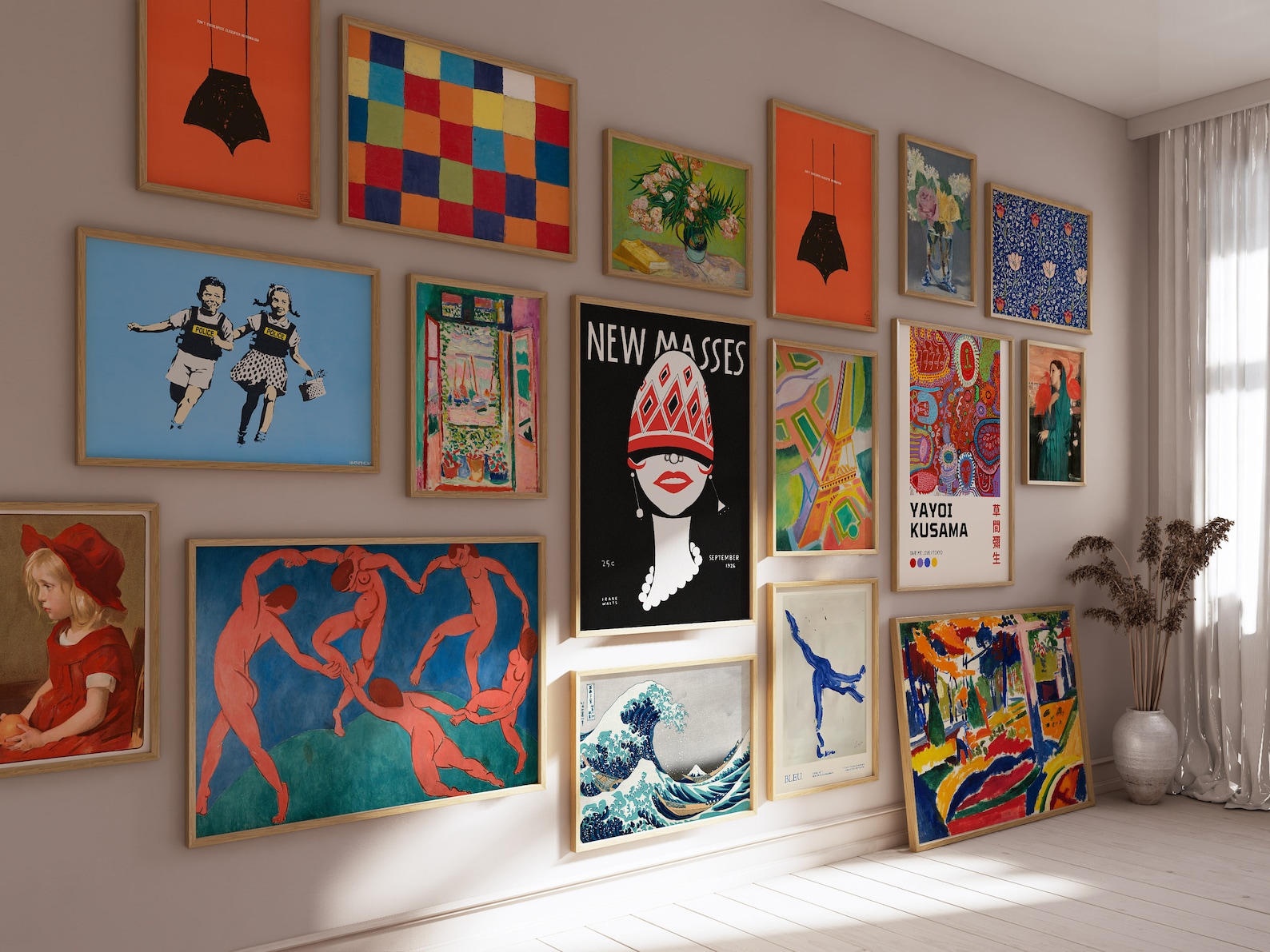 View of 6000 Eclectic Maximalist Gallery Wall Art Prints (digital Download) - Etsy