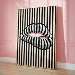 Kuss Lippen Wandkunst, Lippen Druck, Funky Druck, Make Up Wandkunst, ästhetische Wandkunst, Funky druckbare Kunst, digitaler Download